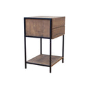 Mesa De Noche Steel Quadra