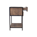 Mesa De Noche Steel Quadra