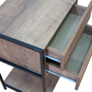 Mesa De Noche Steel Quadra